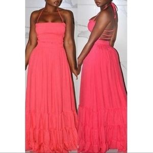 Bohemian Fold Design Dress